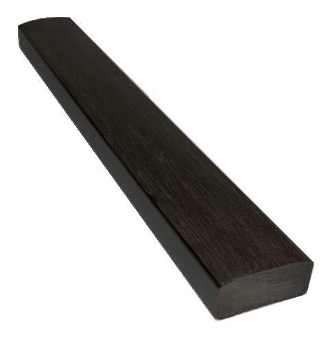 Лавочный брус Ecodecking Некст полнотелый брашированный 70х35 венге купить в Выборге