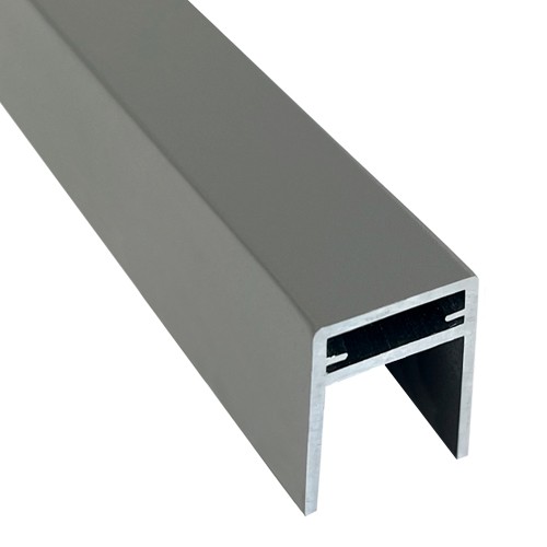 П-профиль Алюминиевый EasyDecking 35x25 Серый купить в Выборге