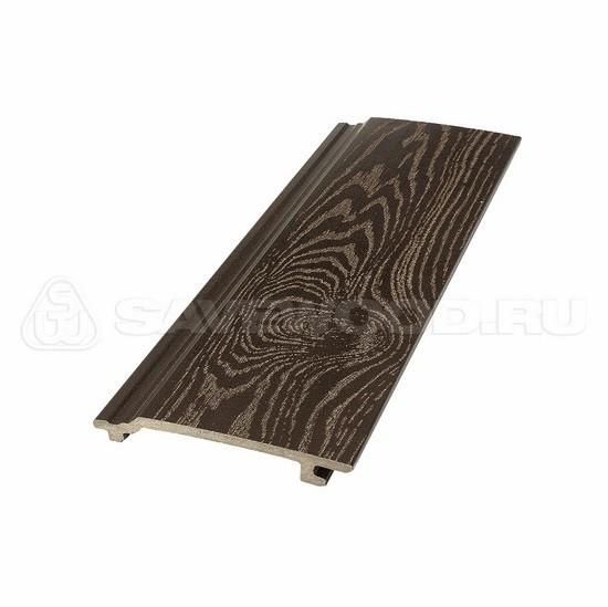 Сайдинг из дпк savewood sw-sorbus тангенциальный распил темно-коричневый купить в Выборге