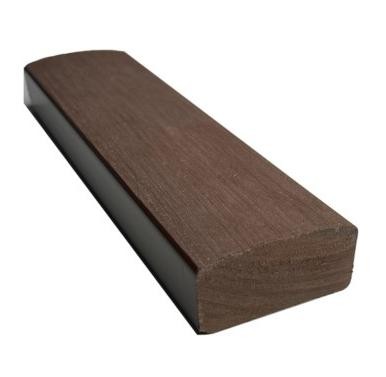 Лавочный брус Ecodecking Некст полнотелый брашированный 70х35 шоколад купить в Выборге