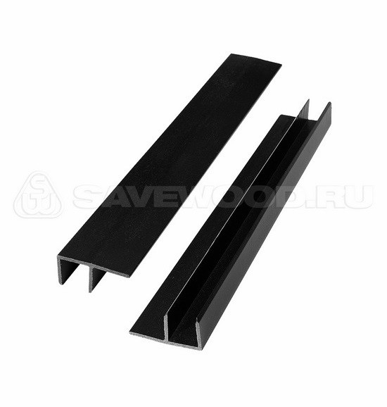 F-профиль ДПК Savewood – Чёрный купить в Выборге
