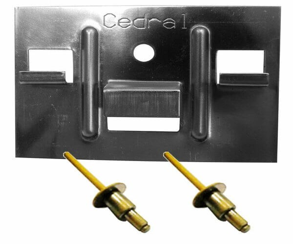 КЛЯММЕР + ЗАКЛЁПКА ДЛЯ CEDRAL CLICK 250 ШТ купить в Выборге