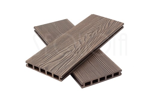 Доска террасная ДПК 3D SEQUOIA DUAL WOOD BROWN купить в Выборге