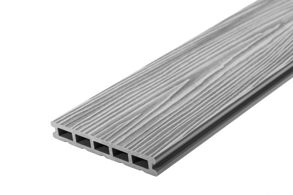 Террасная доска из ДПК RusDecking Unodeck Mogano - Серый купить в Выборге