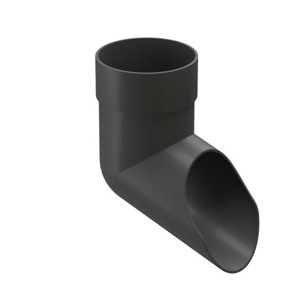 Наконечник для водосточной трубы Docke Premium Графит купить в Выборге