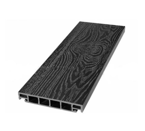 Террасная доска из ДПК SW Salix (T) 2D чёрный купить в Выборге