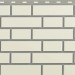 Фасадная панель Альта-Профиль, Кирпич Клинкерный, Белый купить в Выборге