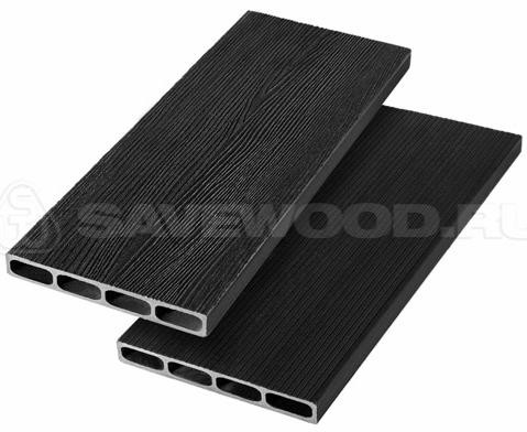 Грядочная доска ДПК 3D Savewood SW Rubus (R) чёрный купить в Выборге