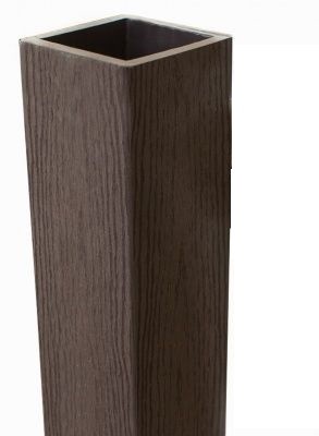 Столб опорный Woodvex Co-Extrusion Венге купить в Выборге
