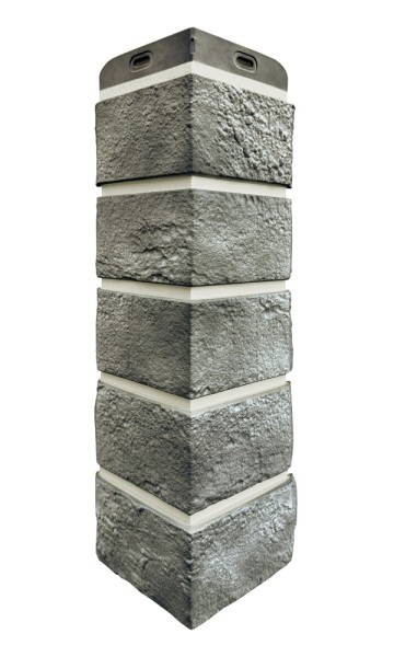 Угол Grand Line состаренный кирпич Элит гранит, ШОВ белый купить в Выборге