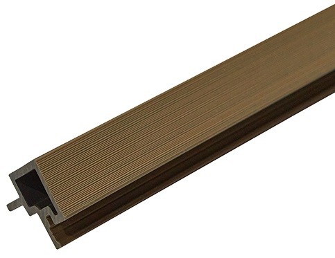 Угловой профиль CM Wall 3000х56х49мм цвет teak (тик) купить в Выборге
