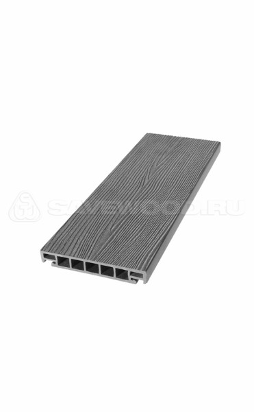 Террасная доска из ДПК SW Salix (S) (R) пепельный купить в Выборге