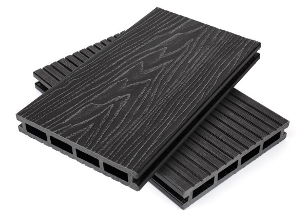 Террасная доская ДПК NanoWood Nature 3D пустотелая Графит купить в Выборге