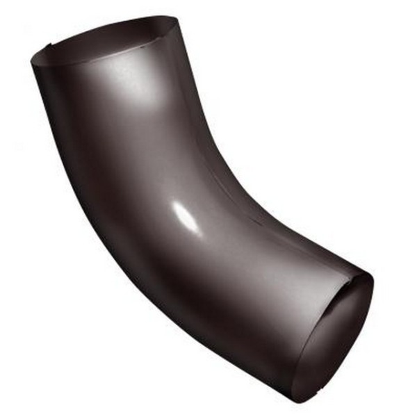 Водосток Grand Line 125x90 – Колено трубы RAL 8017 купить в Выборге