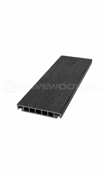 Террасная доска из ДПК SW Salix (S) (R) черный купить в Выборге